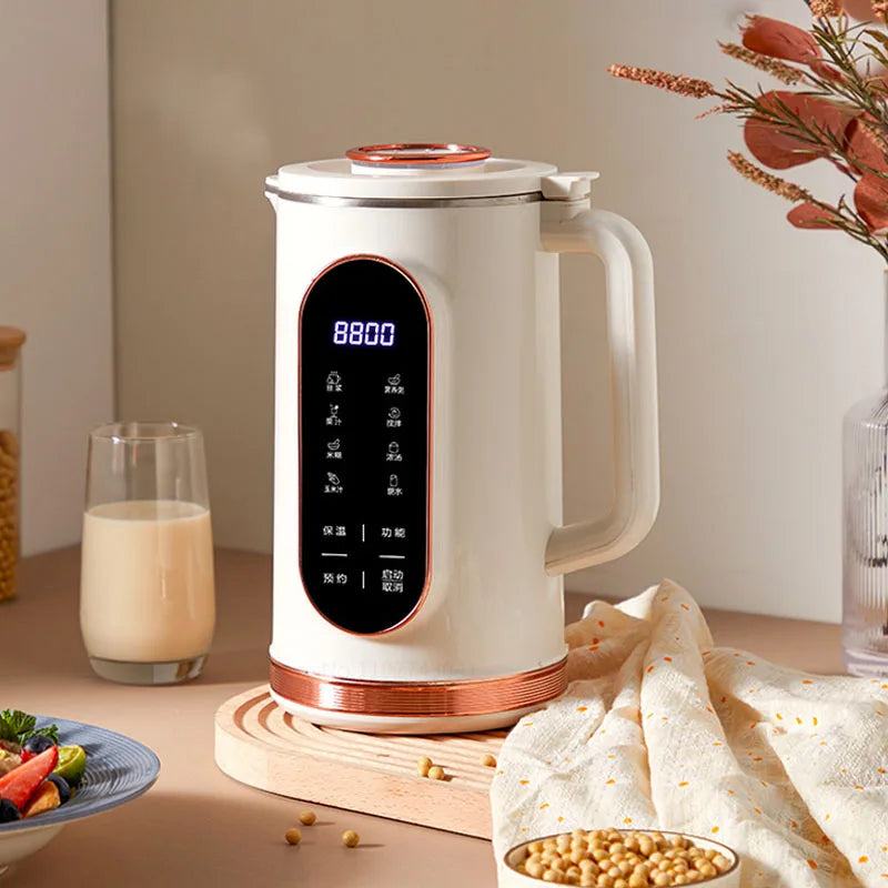 Donirt 1500ml Soy Milk Maker – 10-Blade Blender & Juicer