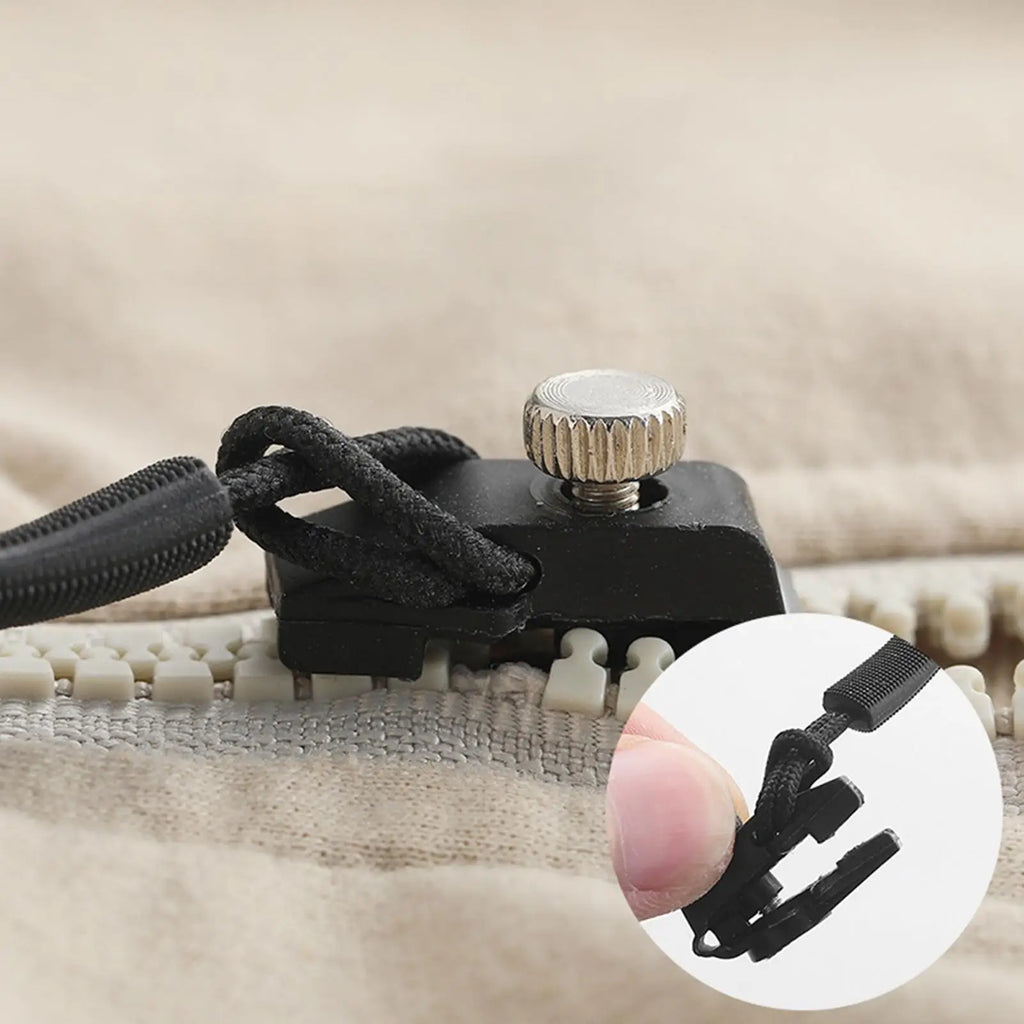3-Piece Universal Zipper Replacement Kit – No Sewing Needed