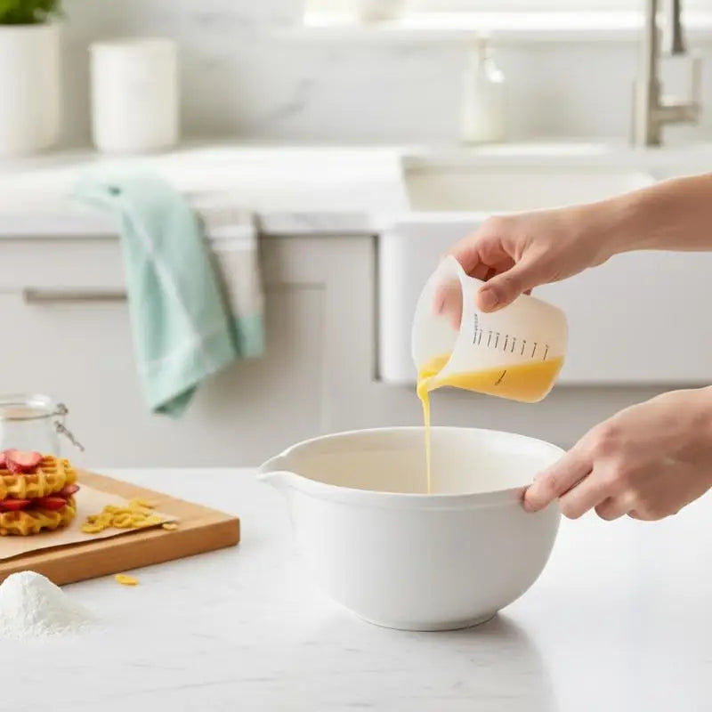Silicone Measuring Cups 250ml & 500ml – Nonstick Resin Craft Tool