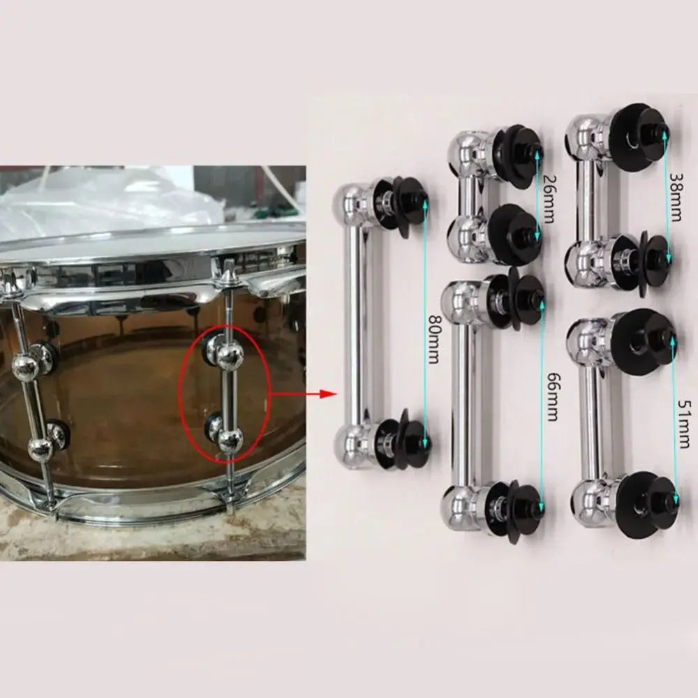 Aluminum Alloy Snare Drum Lug with Screws – 7 Sizes
