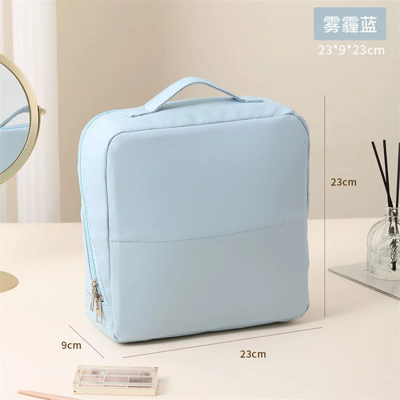 Standing PU Leather Makeup Brush Organizer | Large Capacity