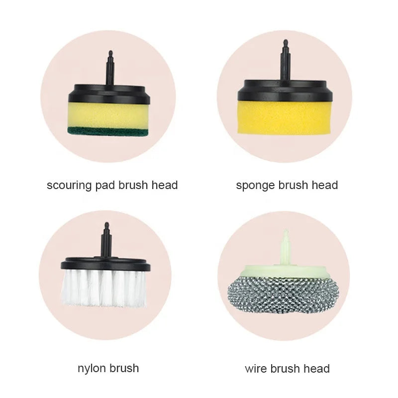 Wireless Electric Cleaning Brush – Handheld Multi-Use Scrubber