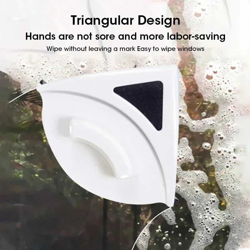 Double-Sided Magnetic Window Cleaner | 3–5mm Glass Tool