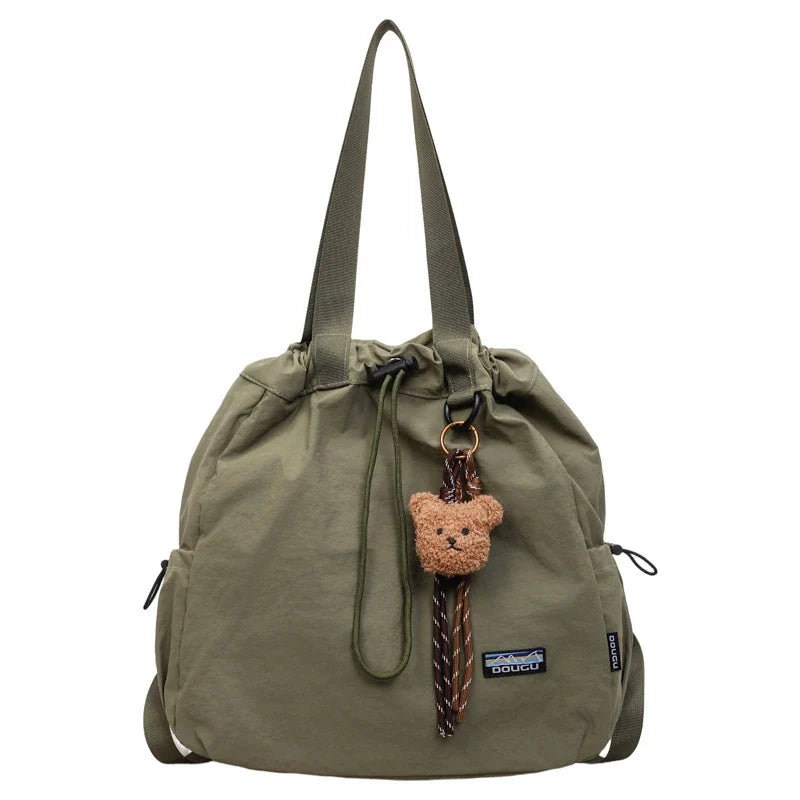 Large Capacity Drawstring Backpack – Travel, School & Hiking Bag