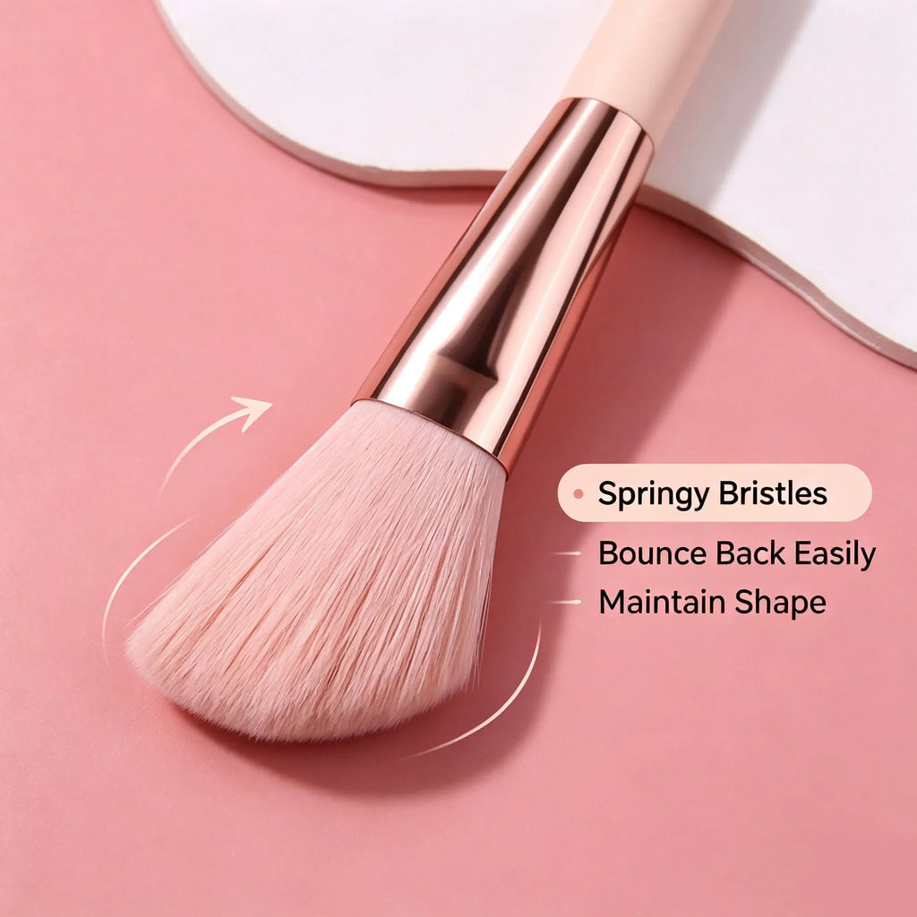 Angled Blush Contour Highlighter Brush – Soft Bristles | Nixie