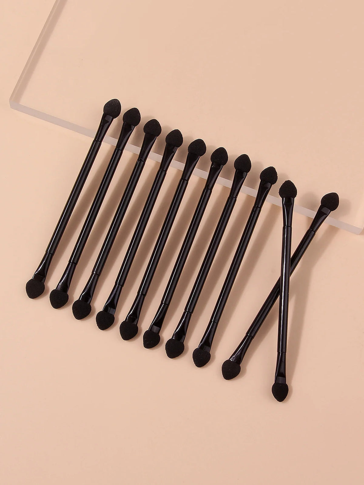 20Pcs Double-Ended Sponge Eyeshadow Applicator Sticks Set