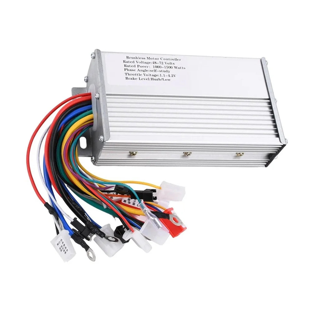 DAZZLEEX 48V–72V 1000W–1500W Brushless E-Bike Controller
