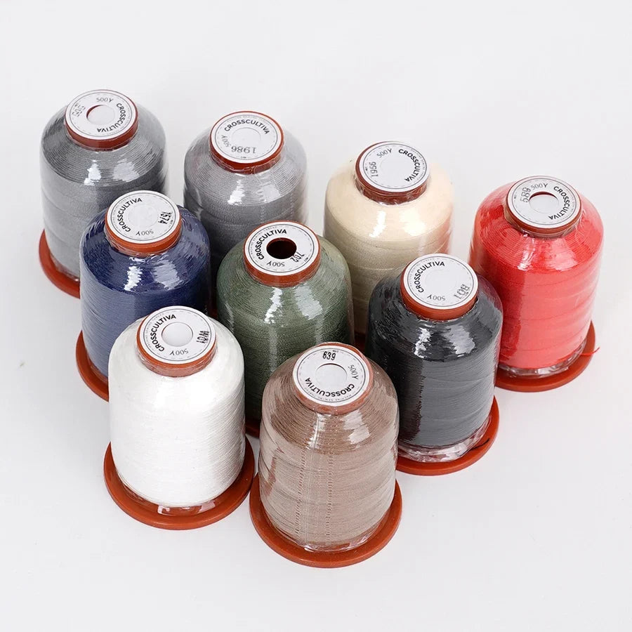 9-Color Sewing Thread Kit 500 Yards – Polyester Multicolor