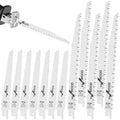 12Pcs Reciprocating Saw Blades 6 & 9 Inch High Carbon Steel Set