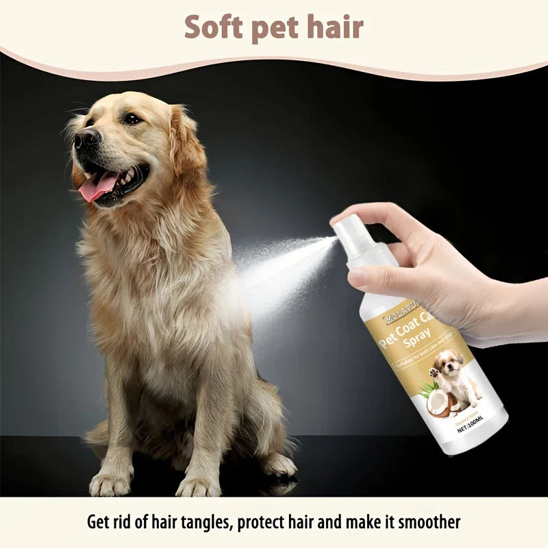 Pet Detangling Spray – Smooth & Tangle-Free Cat Coat