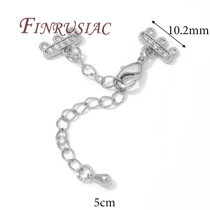18K Gold Plated Bracelet Extender Chain & Lobster Clasp | DIY