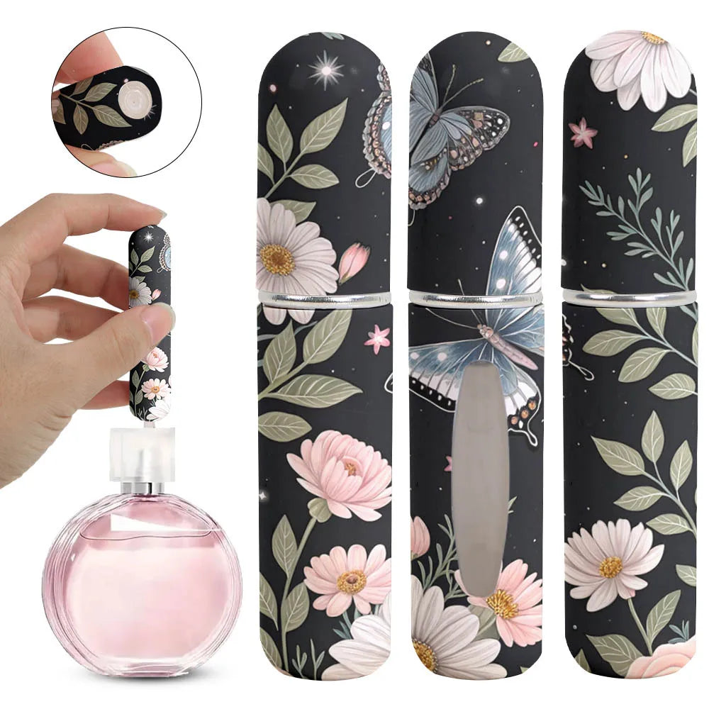 5ml Refillable Mini Perfume Spray Bottle | Portable Travel Atomizer