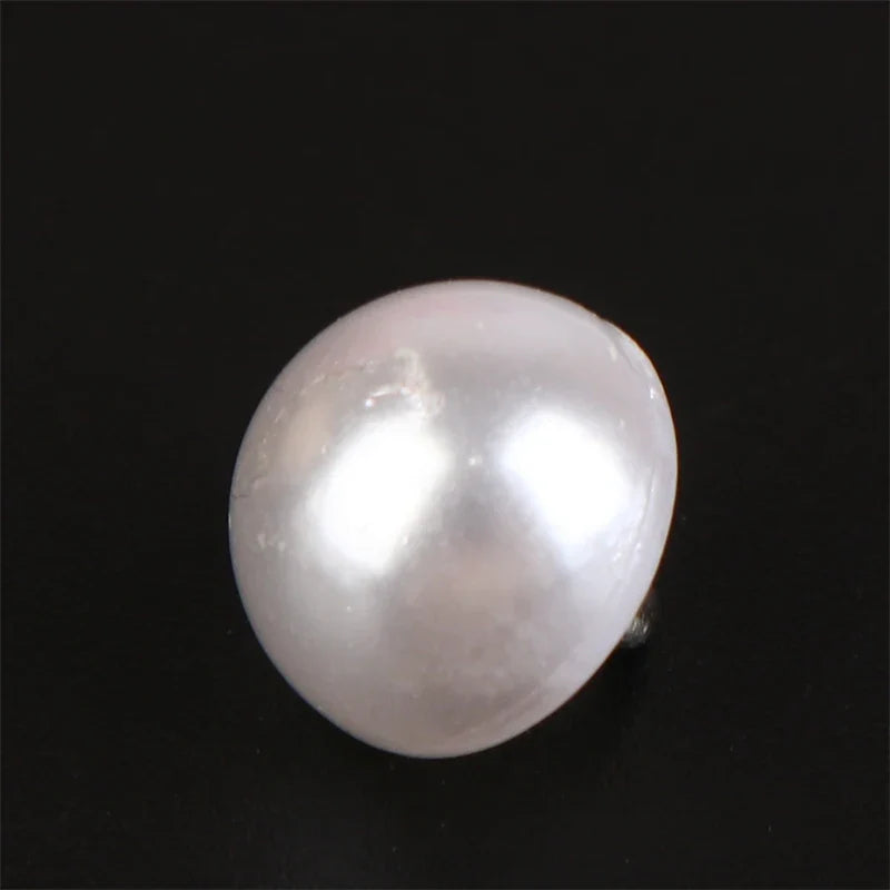 10Pcs Mushroom Faux Pearl Shank Buttons 10mm 12mm – DIY Sewing