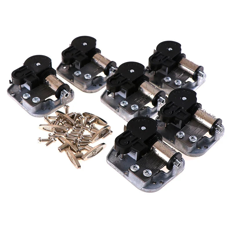 Sankyo 18-Note DIY Wind-Up Music Box Mechanical Movement + Key