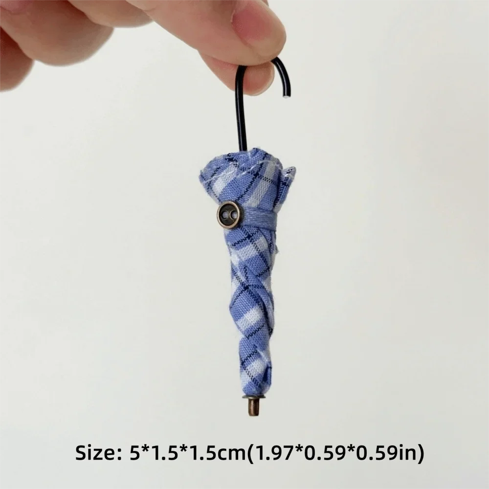 Polka Dot Mini Umbrella 5cm – BJD Doll Decoration Prop