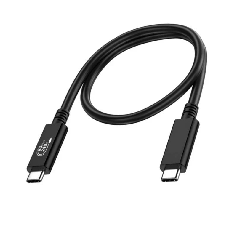 USB 4.0 Cable 240W Fast Charging 80Gbps 4K Display – 3 Lengths