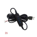 USB 5V 4-Key LED Dimmer Controller 2CH CCT Bicolor Switch