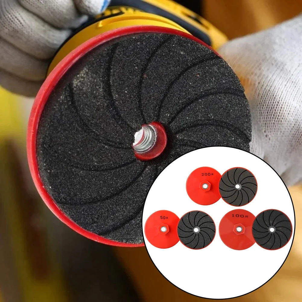 DAZZLEEX Industrial Grinding Polishing Disc | 50/100/200 Grit