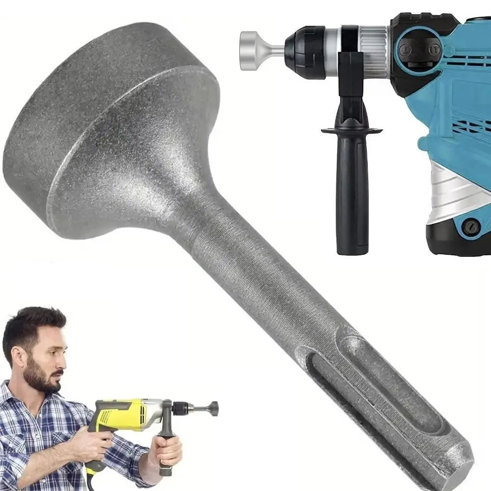 Alloy Steel Ground Rod Driver Flat Head Impact Hammer Attachment