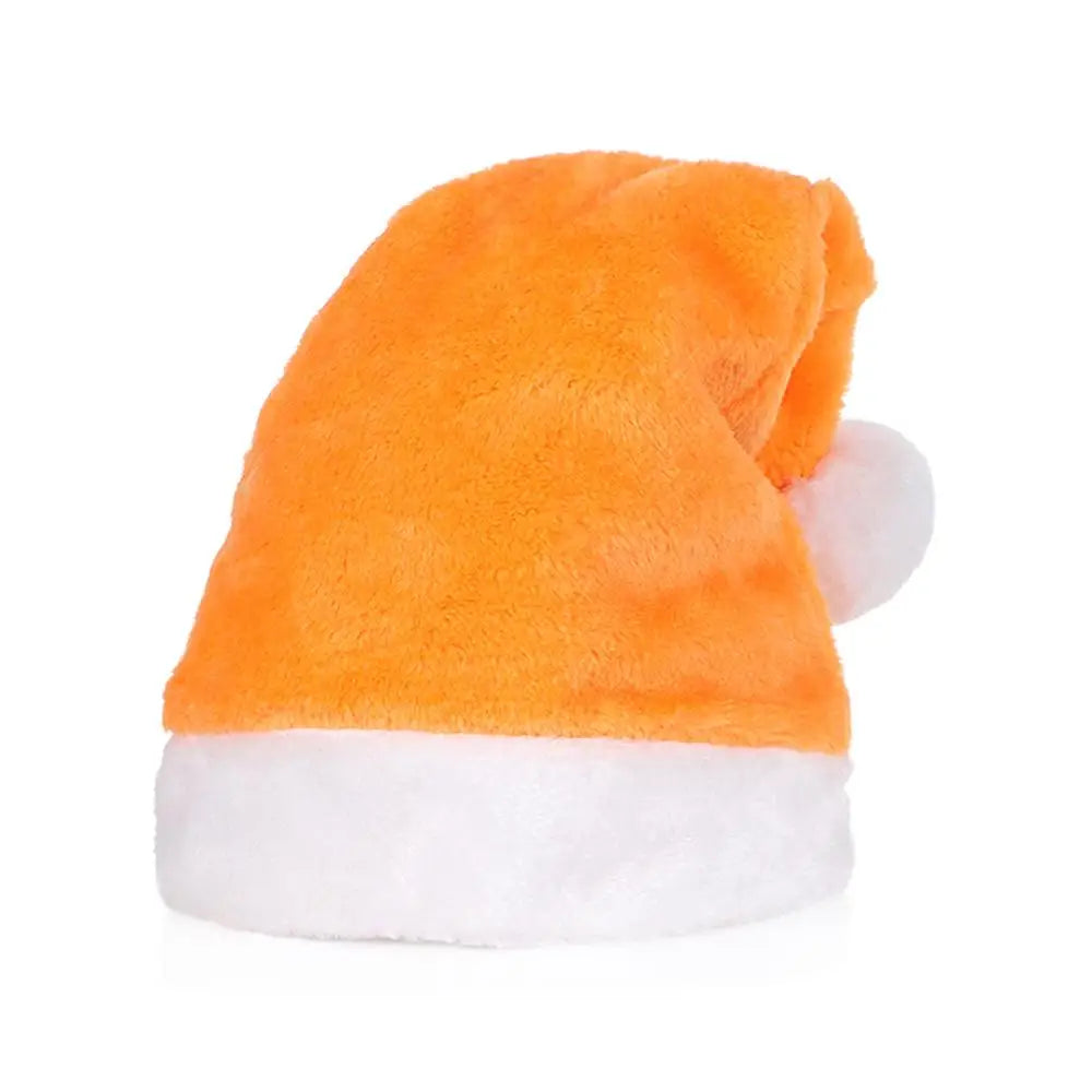 Plush Santa Hat Christmas Cap – Holiday Party Adults & Kids
