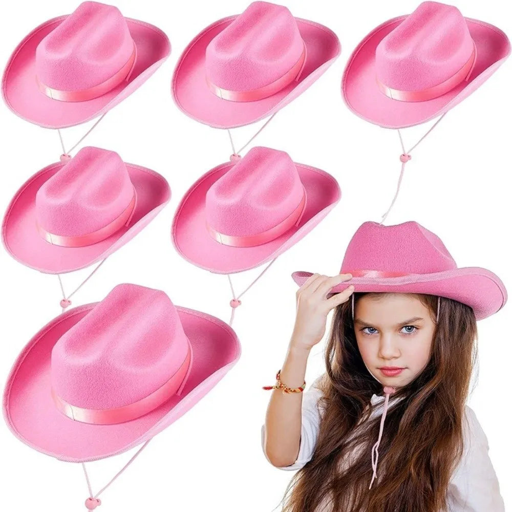 Wide Brim Western Cowboy Hat – Unisex Costume & Photo Prop