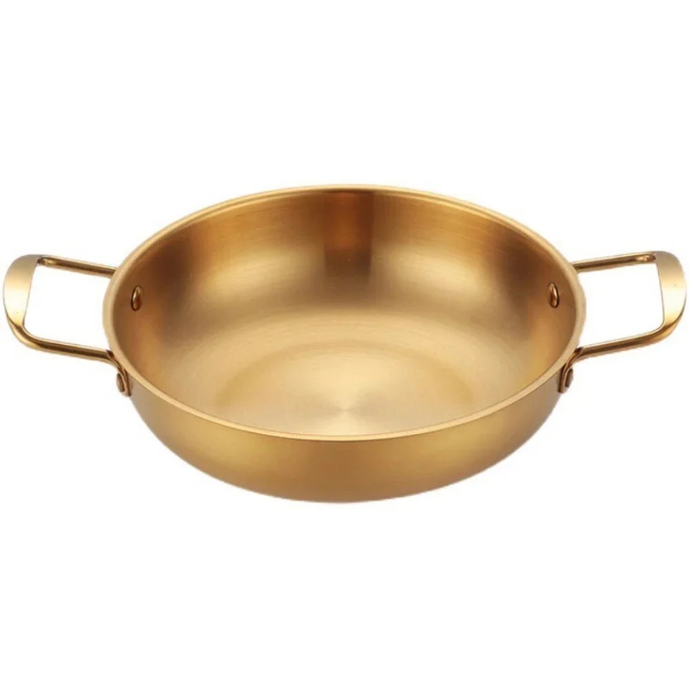 Stainless Steel Korean Ramen Pot with Handles | FEB.WIND