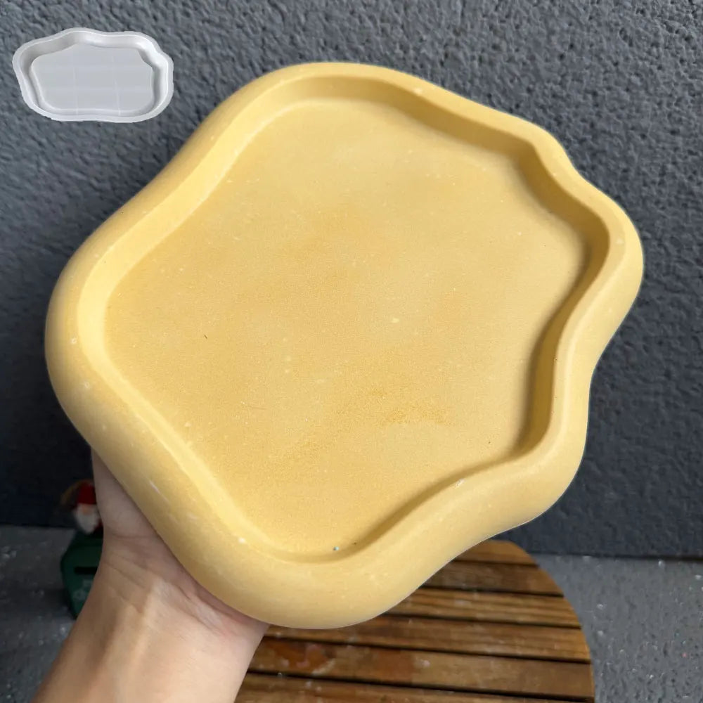 Wavy Tray & Bow Jewelry Box Silicone Mold – Resin DIY Craft