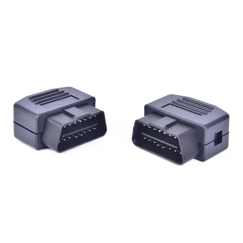 Universal OBD2 16-Pin Male Connector Plug Waterproof Adapter