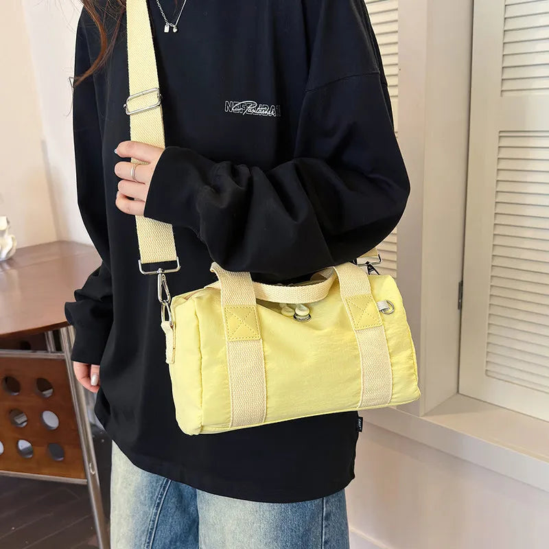 Nixie Korean Lightweight Crossbody Shoulder Bag – Nylon Satchel