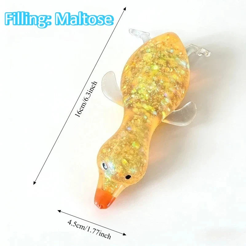 Squishy Stretch Duck Fidget Toy – Sensory Gift for Kids & Adults