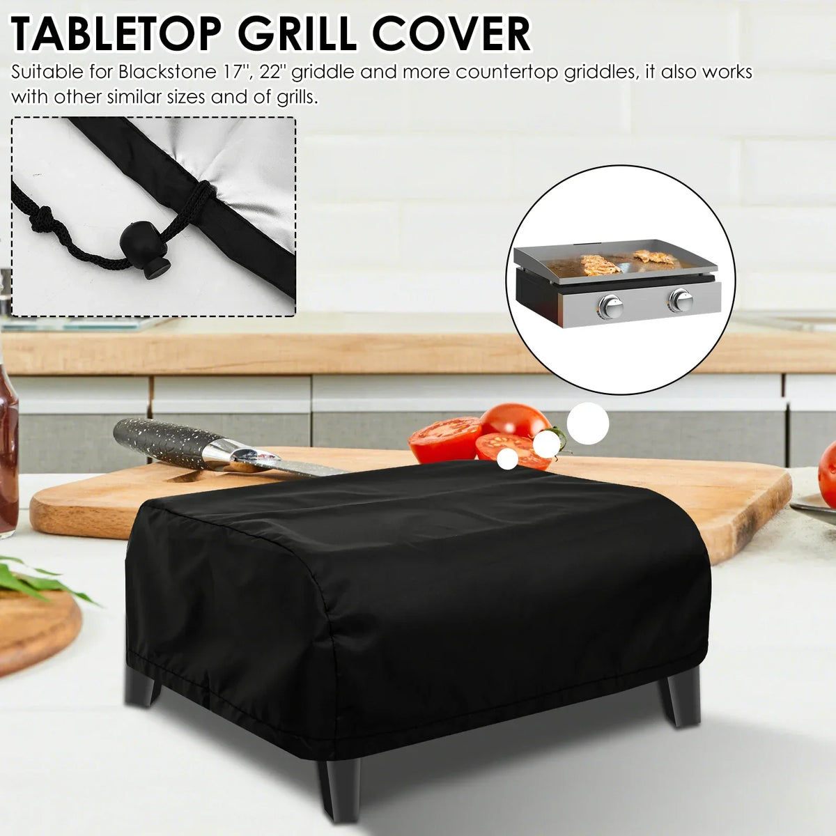 Waterproof Pizza Oven & BBQ Grill Cover | Oxford Cloth
