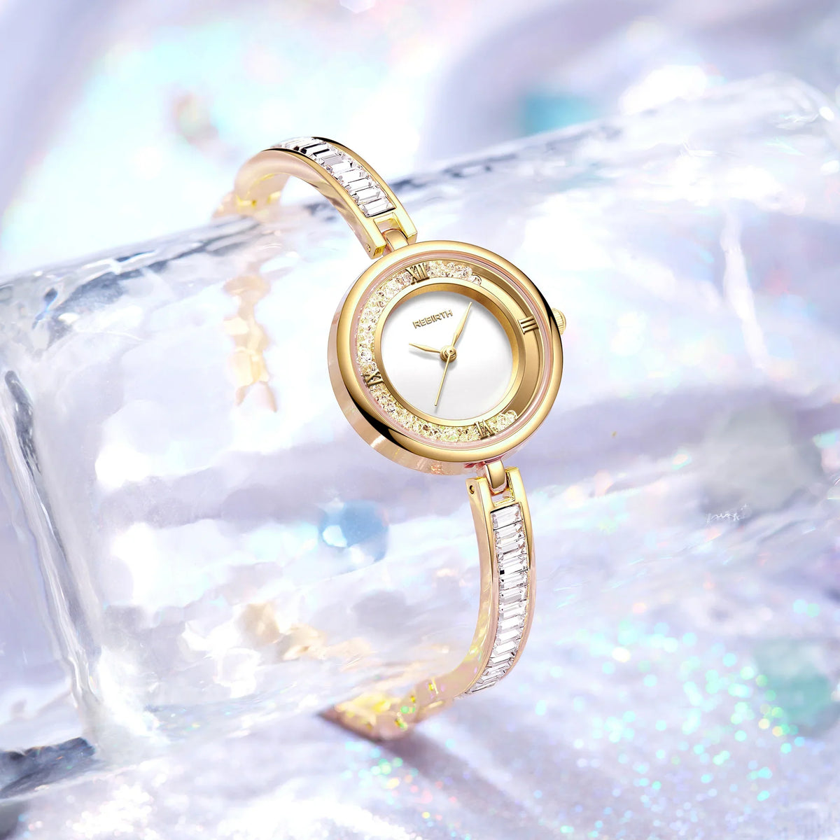 REBIRTH Quartz Watch – Elegant Stainless Steel, Water Resistant