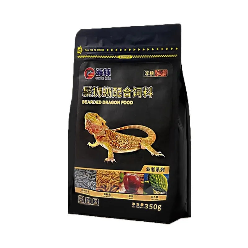 Maned Lizard Compound Feed 350g – Insect Mixed Reptile Food