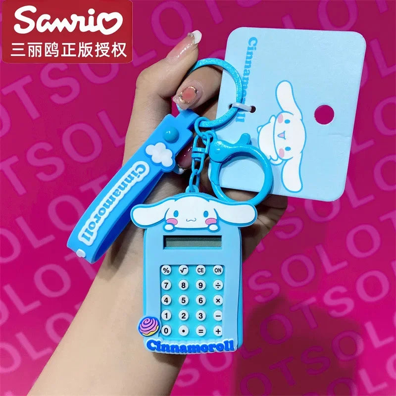 Sanrio Calculator Keychain | Hello Kitty Cinnamoroll My Melody