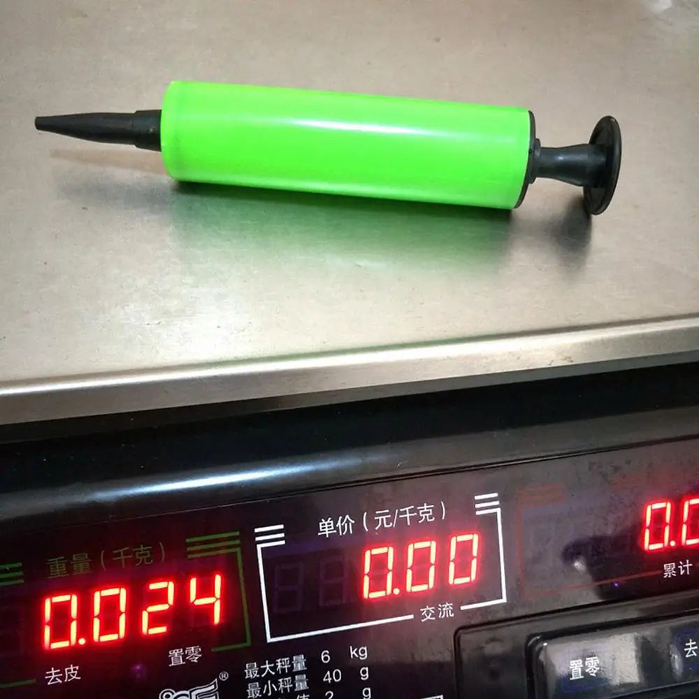 Handheld Double-Action Balloon Pump for Parties & Events