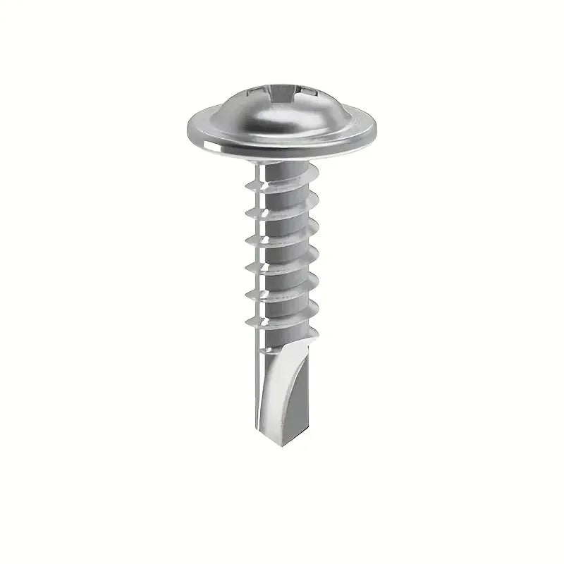 SUS410 M4.2 Round Head Self-Tapping Screws 50pcs – Drill Tail