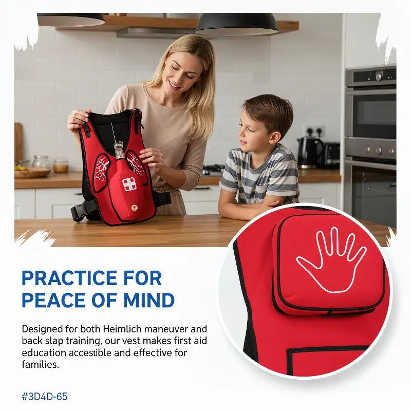 Anti Choking Trainer – Heimlich & Back Slap Practice Model
