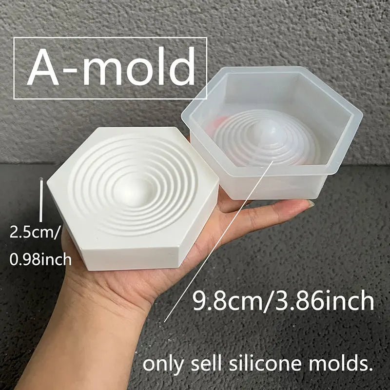 Shell Conch Jewelry Tray Silicone Mold – DIY Resin Casting