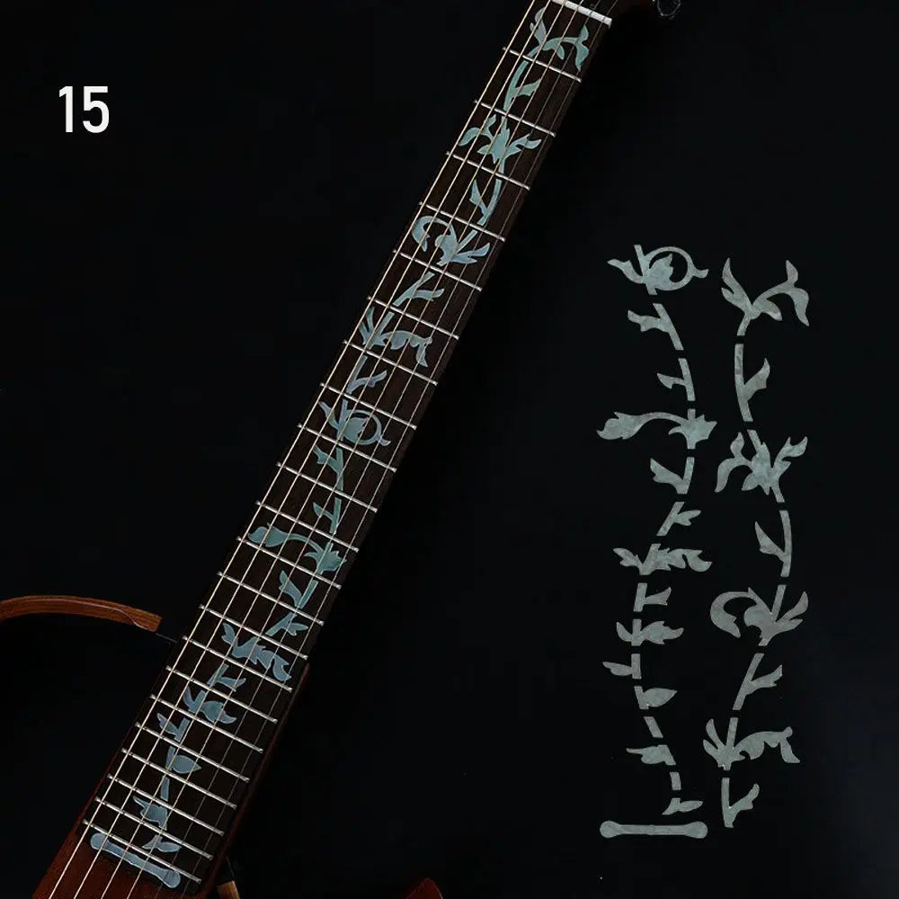 Guitar Fretboard Stickers – Ultra Thin Cross Inlay Decals