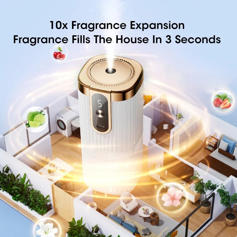 Rechargeable Essential Oil Diffuser – 5-Speed Mist Humidifier