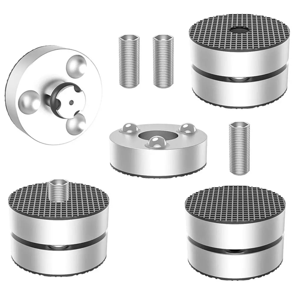 HiFi Audio Isolation Feet CNC Aluminum Alloy Speaker Foot Pad