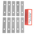 DAZZLEEX 10pc Carbide Scraper Blades 60x12x1.5mm