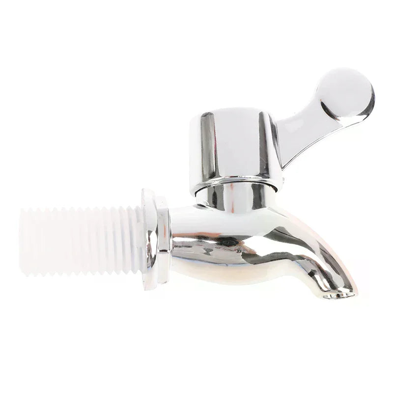 17mm Silver Plastic Bottle Faucet Tap for Wine & Water Tanks