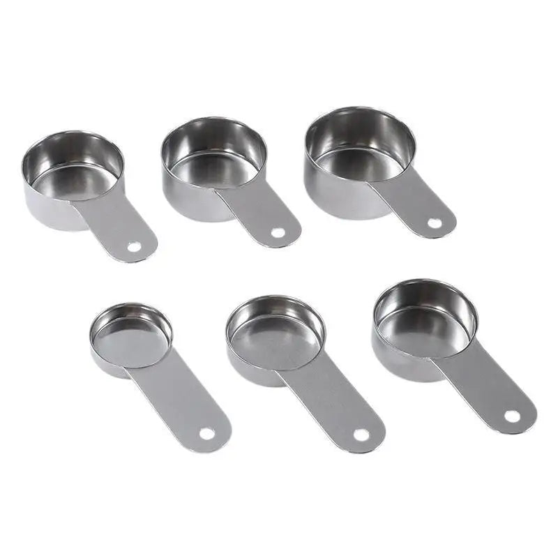 Stainless Steel Measuring Spoons | Hanging Kitchen Baking Tool