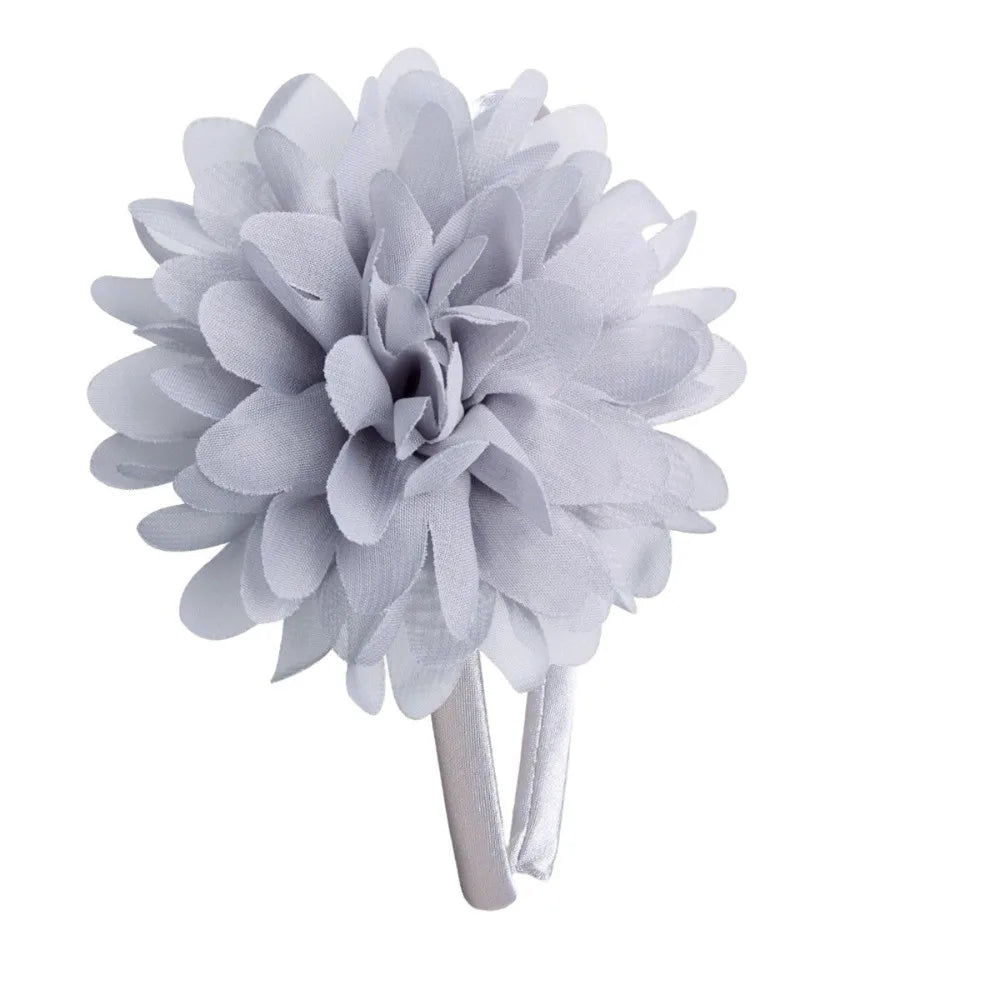 Big Flower Girls Headband – Multi-Layer Princess Hairband