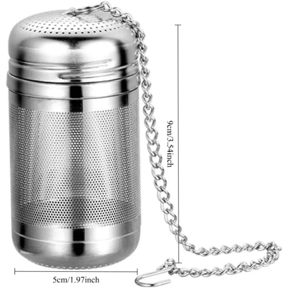 Stainless Steel Tea Infuser Ball & Spice Strainer | Fine Mesh