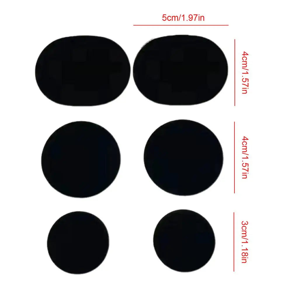 6-Pack Self-Adhesive Shoe Repair Patches – Heel & Toe Fix