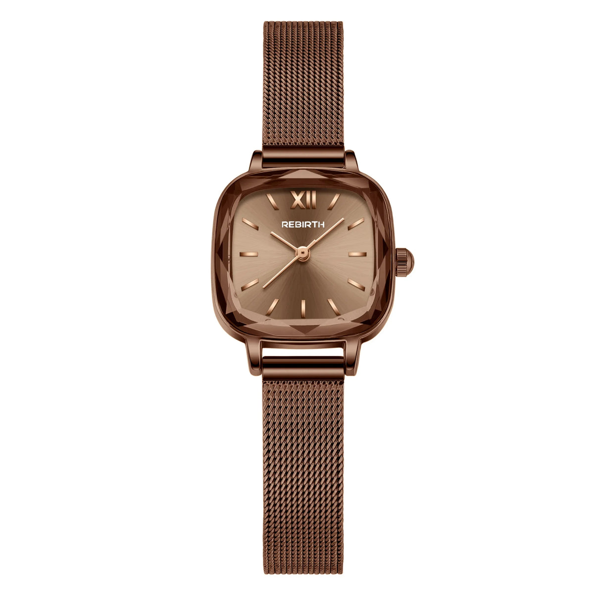 REBIRTH Women's Luxury Quartz Watch – Stainless Steel Band