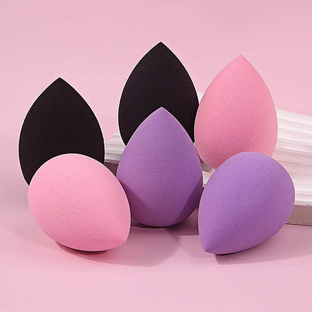 6-Piece Makeup Sponge Set – Soft Cosmetic Blender & Powder Puff