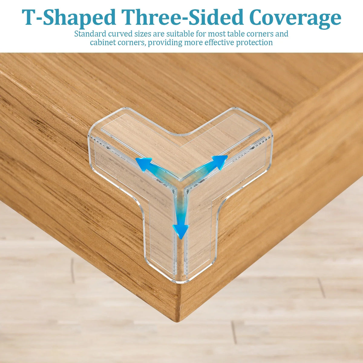 Baby Corner Guards – Transparent PVC Edge Protectors 24/48/100 Pcs